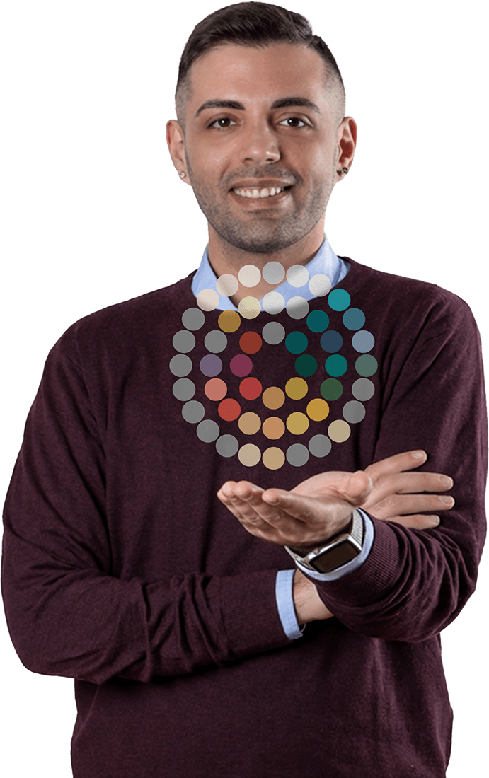 gabriele lakhal designer e marketer freelance milano servizi rah colours test