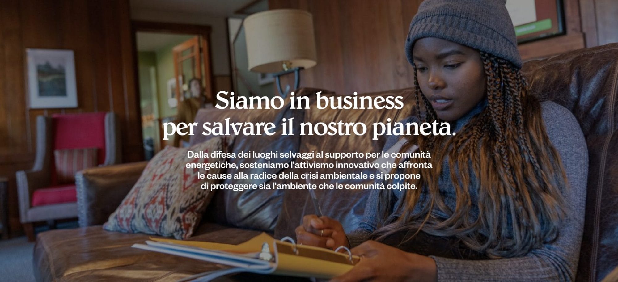 purpose aziendale di Patagonia